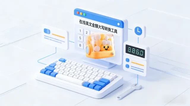 在线英文金额大写转换工具 - 将数字转换为大写英文金额
