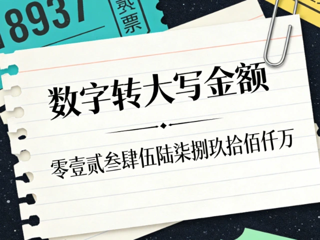 人民币大写转换工具